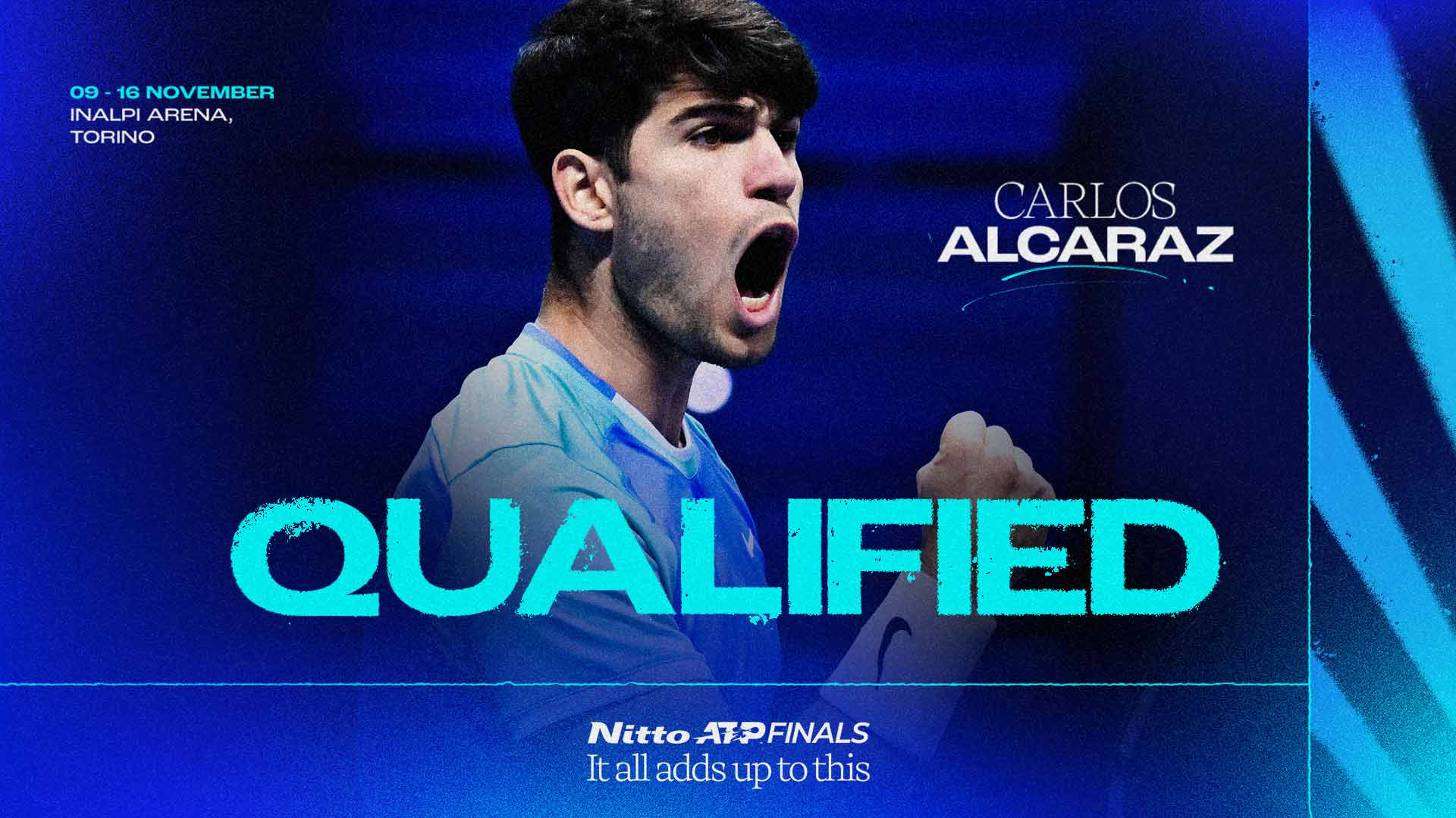 ATP总决赛碾压温网，阿尔卡拉斯带队取胜