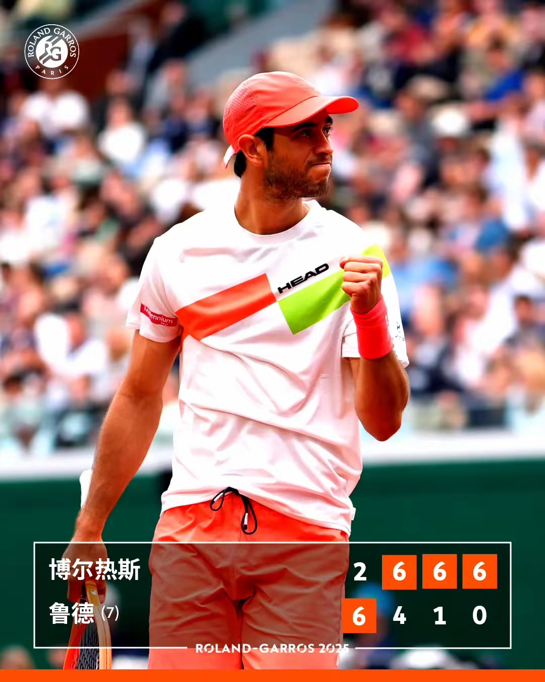 法网横扫澳网,鲁德刷新纪录 法网横扫澳网,鲁德刷新纪录